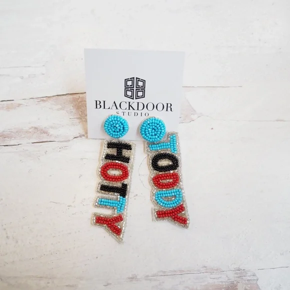 Beaded Ole Miss Rebs Purse Strap Hotty Toddy Collegiate - Picture 7 of 7